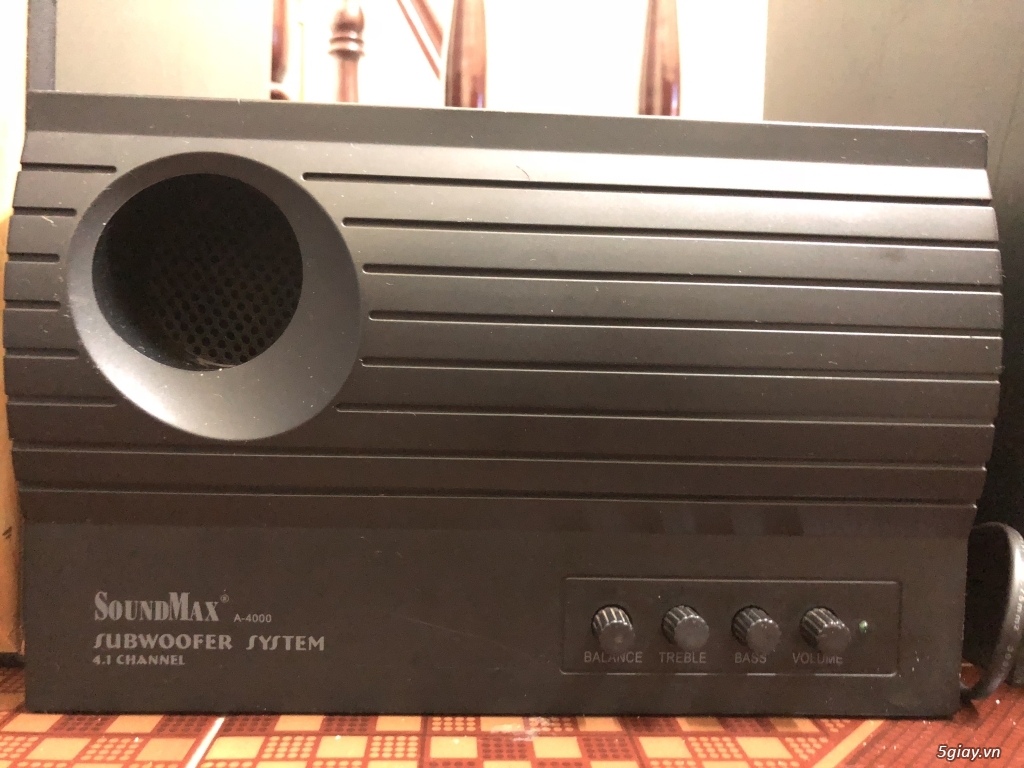 Cặp loa D&P và amply soundmax A-4000 - 1