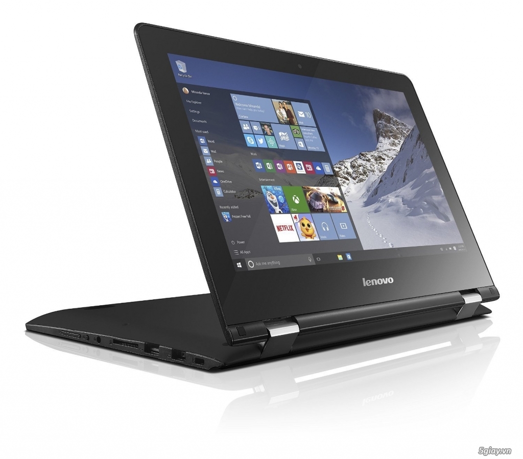 Laptop Lenovo yoga 300, cảm ứng, 4G, 32G SSD - 4