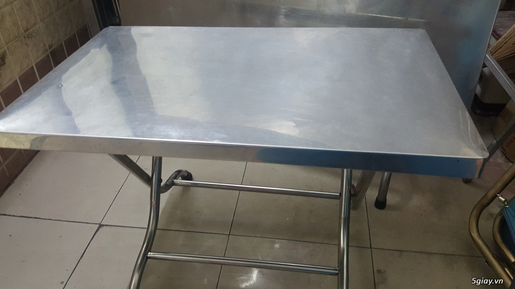 Bán tủ Inox, nồi hầm phở, bàn inox, giường xếp - 3