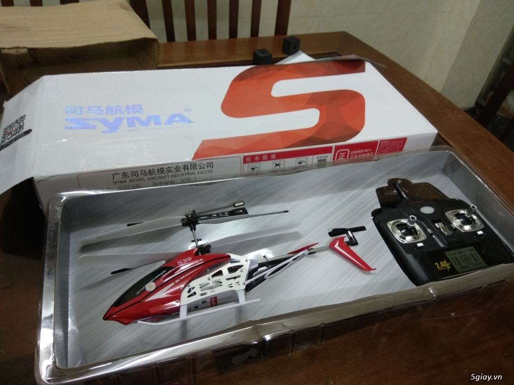 Cần bán máy bay trực thăng điều khiển từ xa Syma S39, 99%