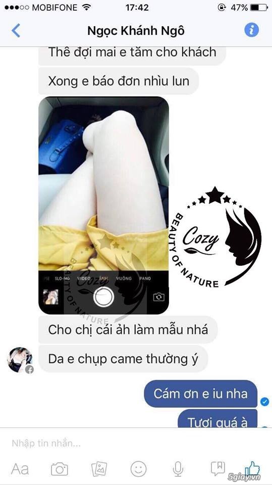 Thay da sinh học , Nước Lột tái tạo da COZY 3D cao cấp , lột trắng da - 1