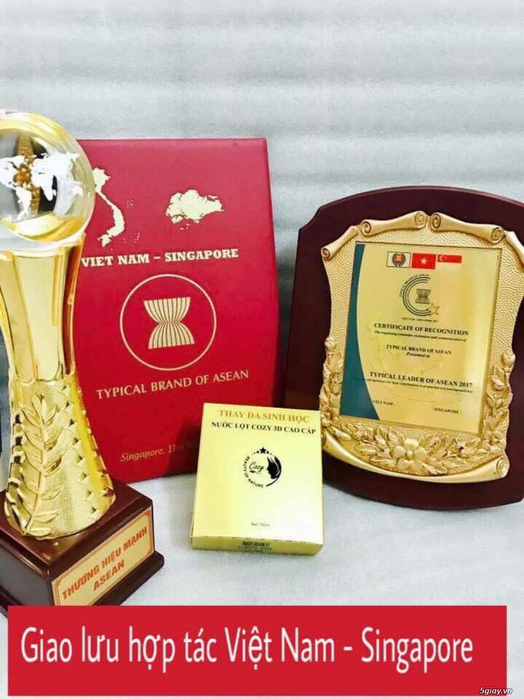 Thay da sinh học , Nước Lột tái tạo da COZY 3D cao cấp , lột trắng da - 27