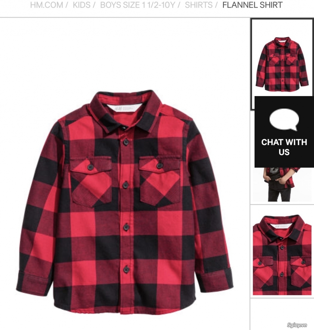Chuyên quần áo và phụ kiện H&M cho bé hàng chính hãng - 4