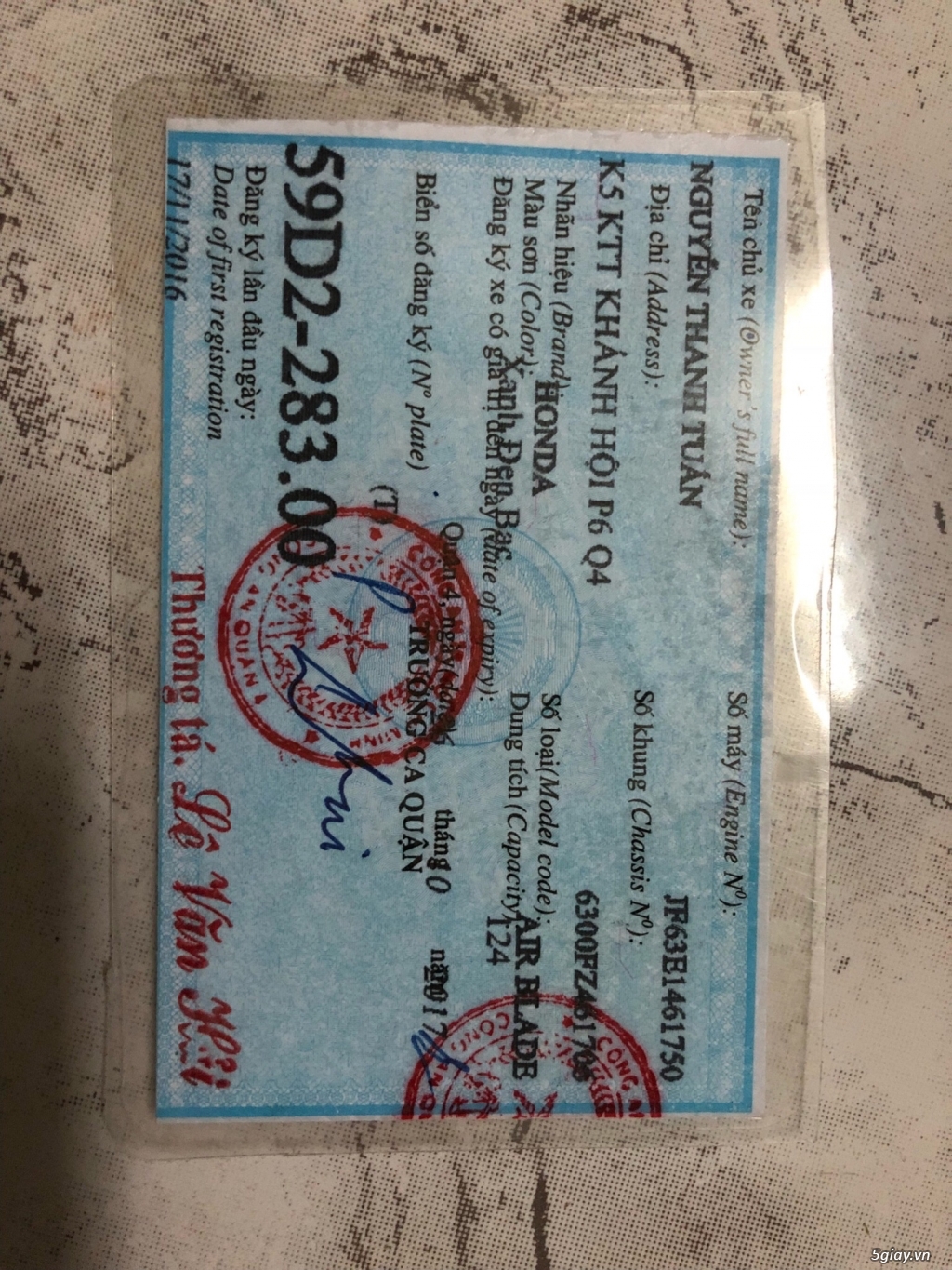 Lên sh nên bán airblade 2016!!!! - 3