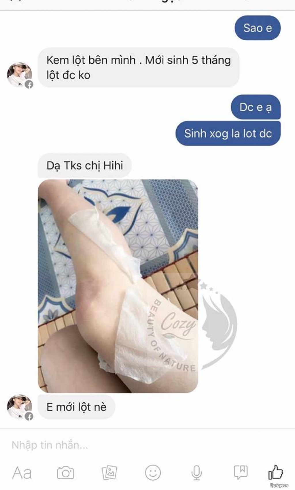 Thay da sinh học , Nước Lột tái tạo da COZY 3D cao cấp , lột trắng da - 5