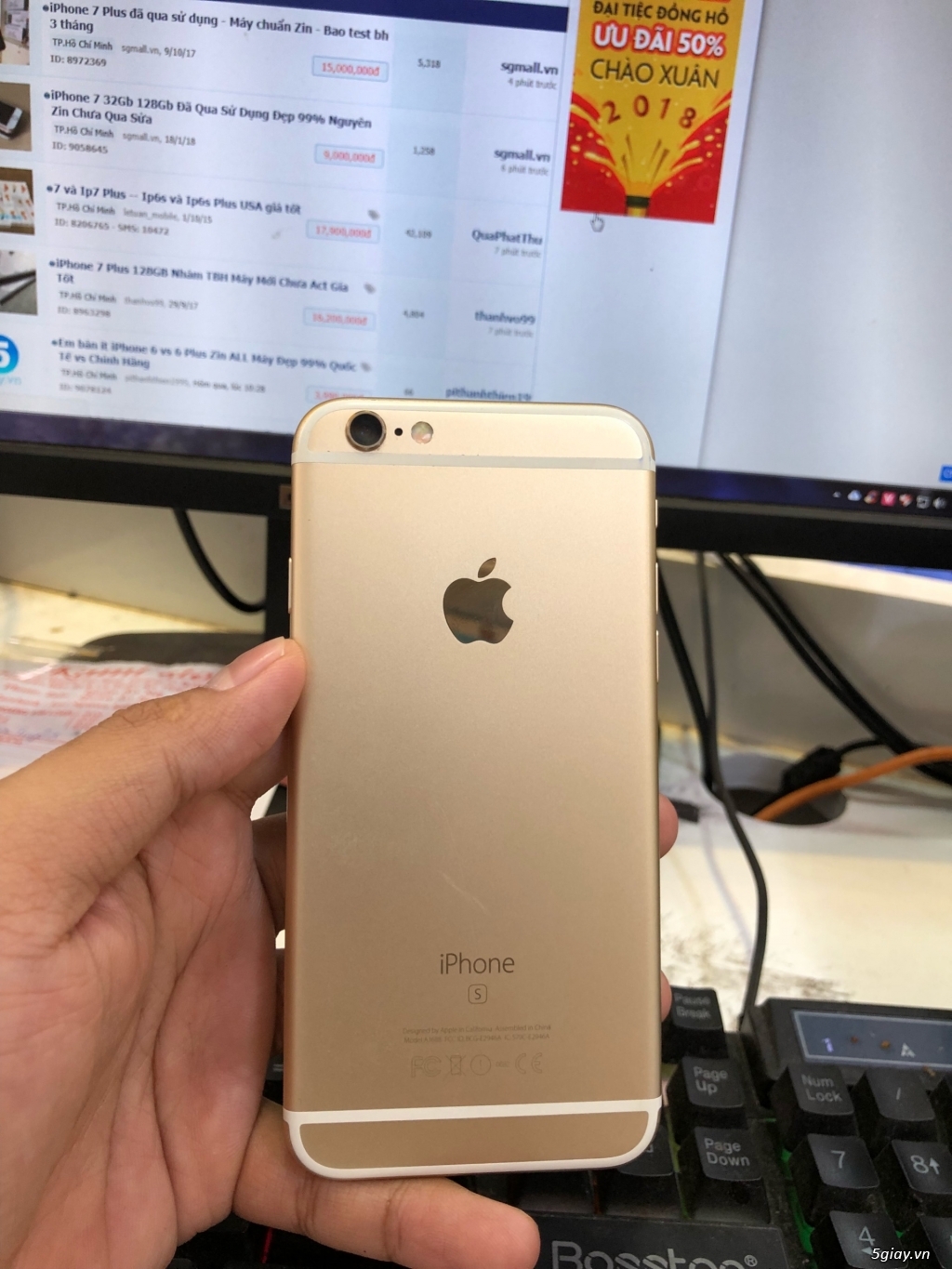 Iphone 6s 64GB màu GOLD