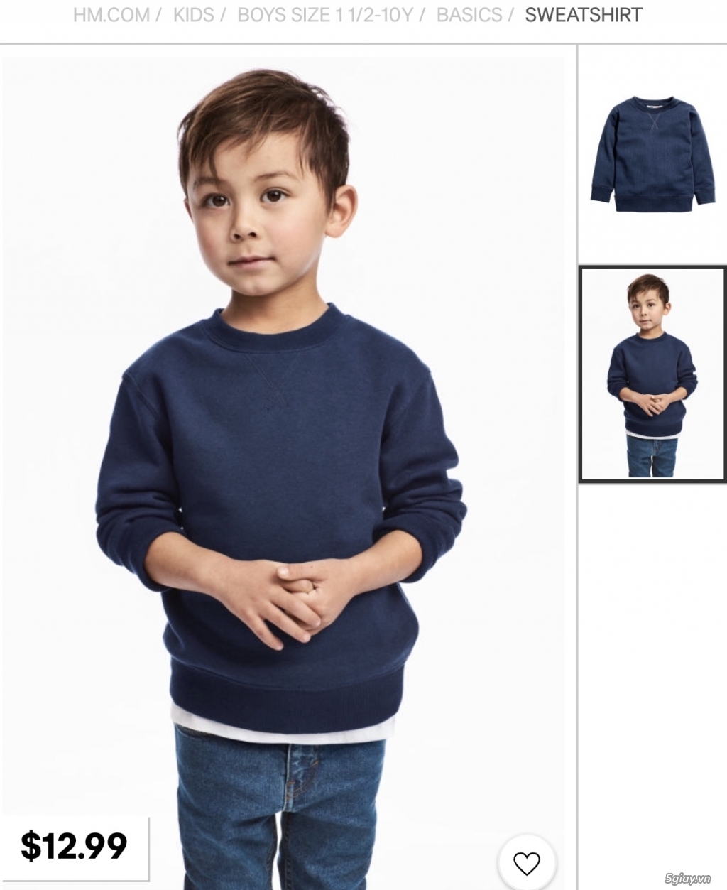 Chuyên quần áo và phụ kiện H&M cho bé hàng chính hãng - 1