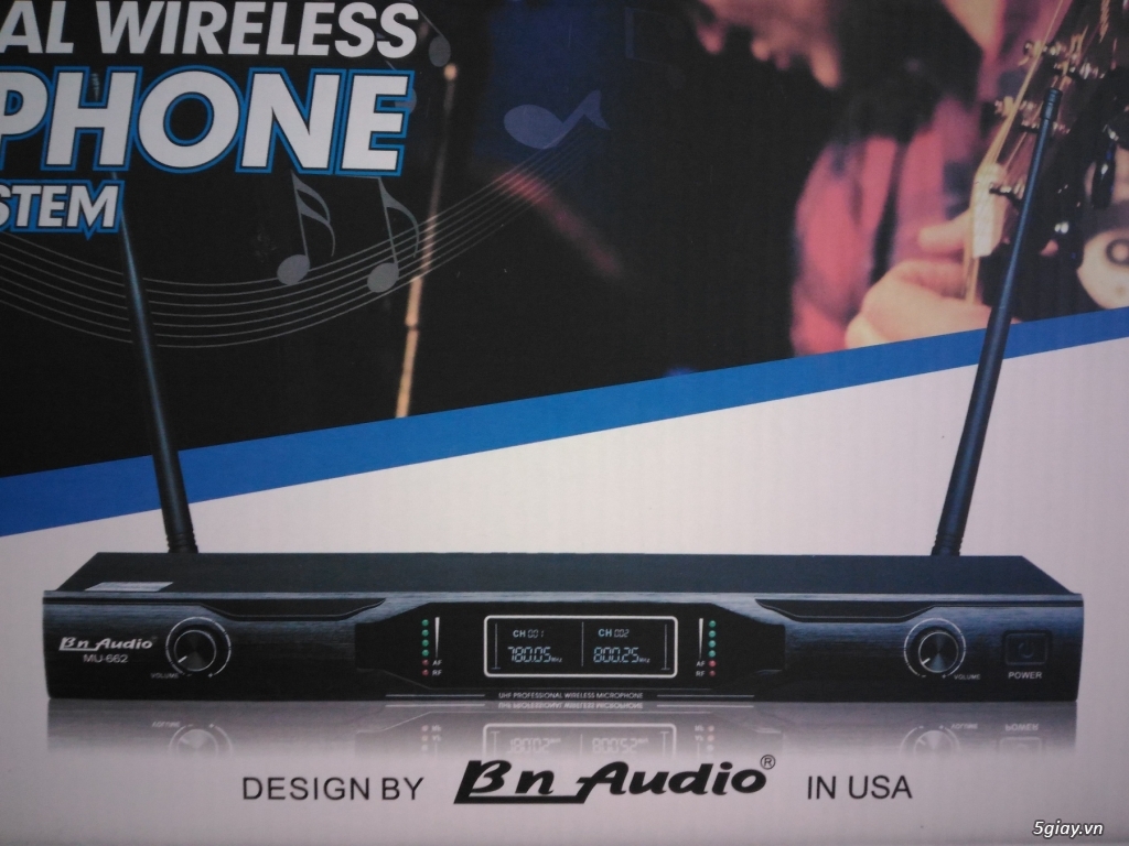 Micro có sạc BN Audio MU-662 chính hãng USA