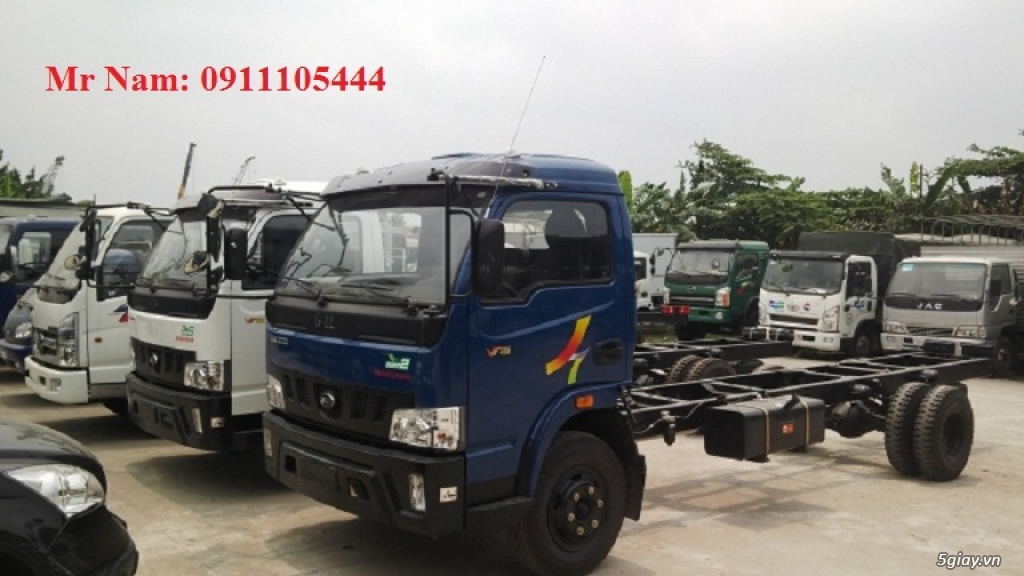 Xe tải Veam VT260 2 tấn, thùng dài 6m2. Hỗ trợ trả góp 70%