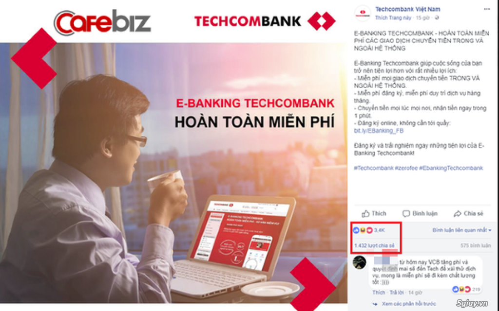 Cách PR cực thông minh của Techcombank