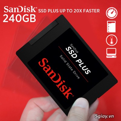 Ổ cứng trong SSD sandisk Plus, Ultra II chính hãng - 1