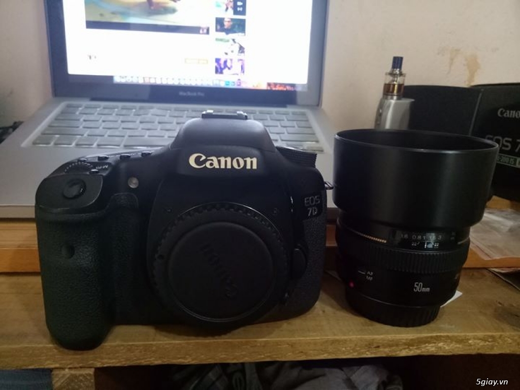 Bán Combo máy ảnh 7D+ Canon 50.14 - 3
