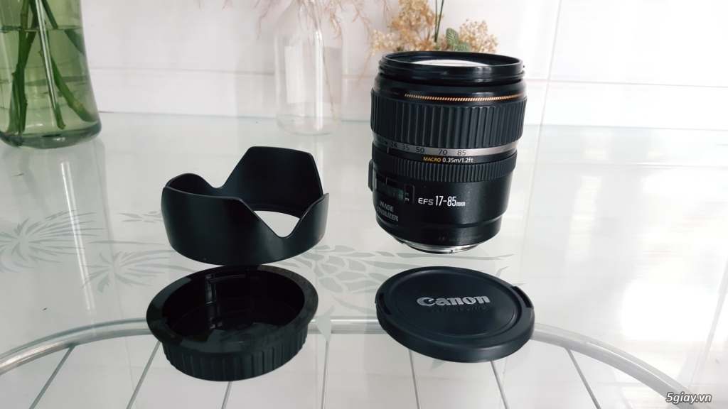 [Bán hấp dẫn] - Cần bán lens Canon 17 - 85 giá hạt dẻ - 5