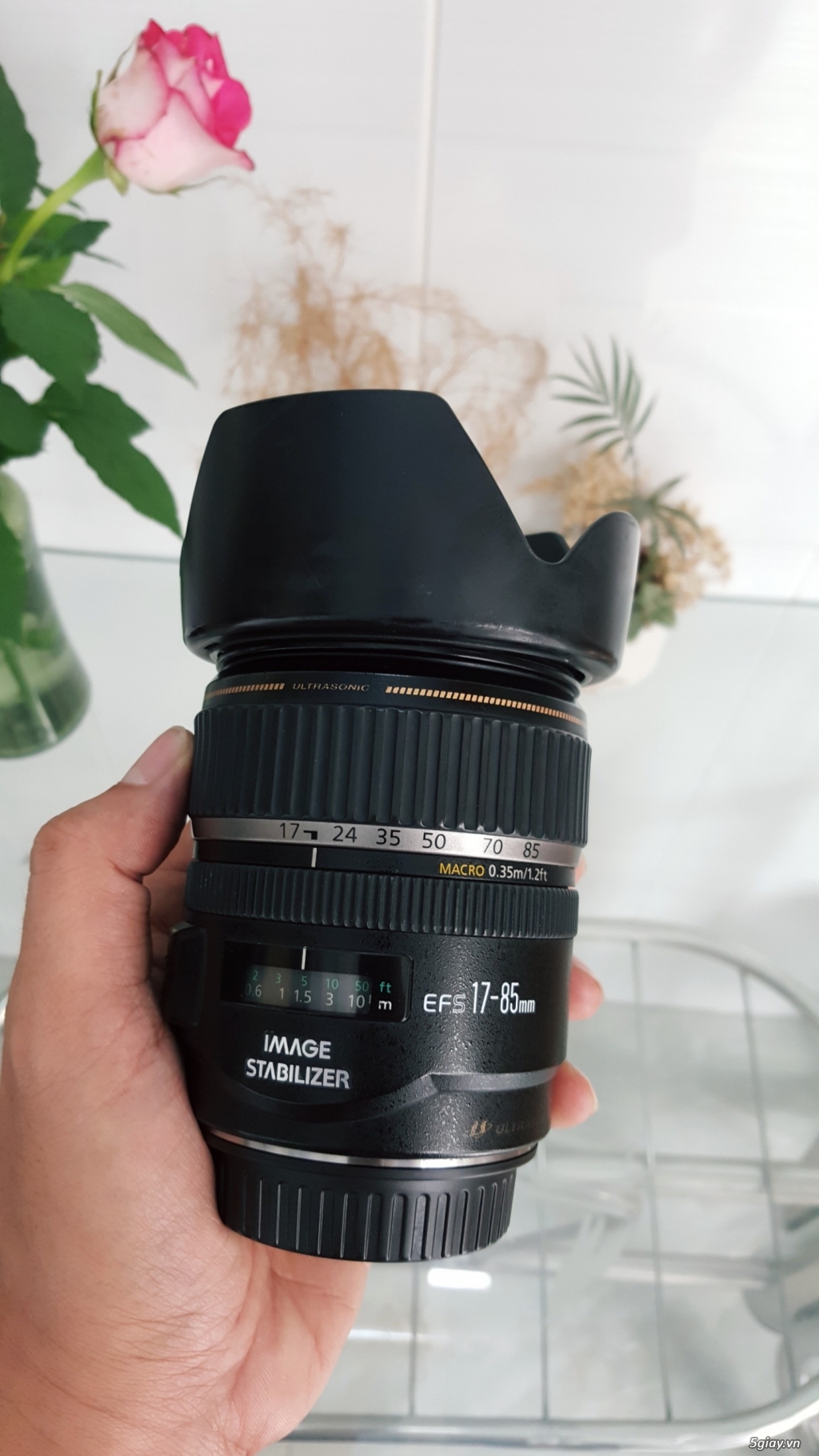 [Bán hấp dẫn] - Cần bán lens Canon 17 - 85 giá hạt dẻ - 6
