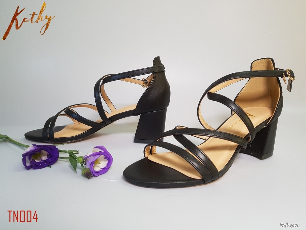 Cần Thanh Lý Giày Sandal Nữ Guốc Đế Vuông Đồng Giá 145K - 3