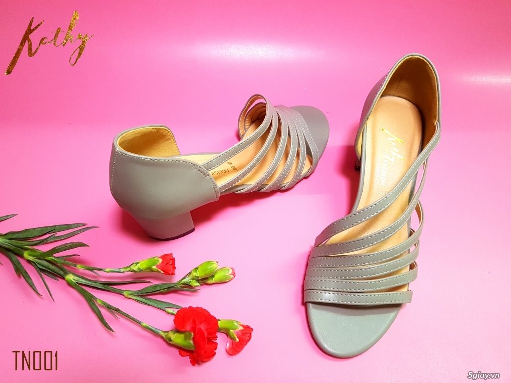 Cần Thanh Lý Giày Sandal Nữ Guốc Đế Vuông Đồng Giá 145K - 9