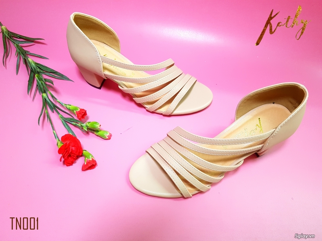 Cần Thanh Lý Giày Sandal Nữ Guốc Đế Vuông Đồng Giá 145K - 11