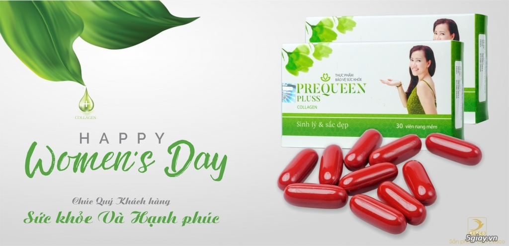 Thực phẩm chức năng cân bằng nội tiết nữ. Hỗ trợ sinh lý nữ và đẹp da