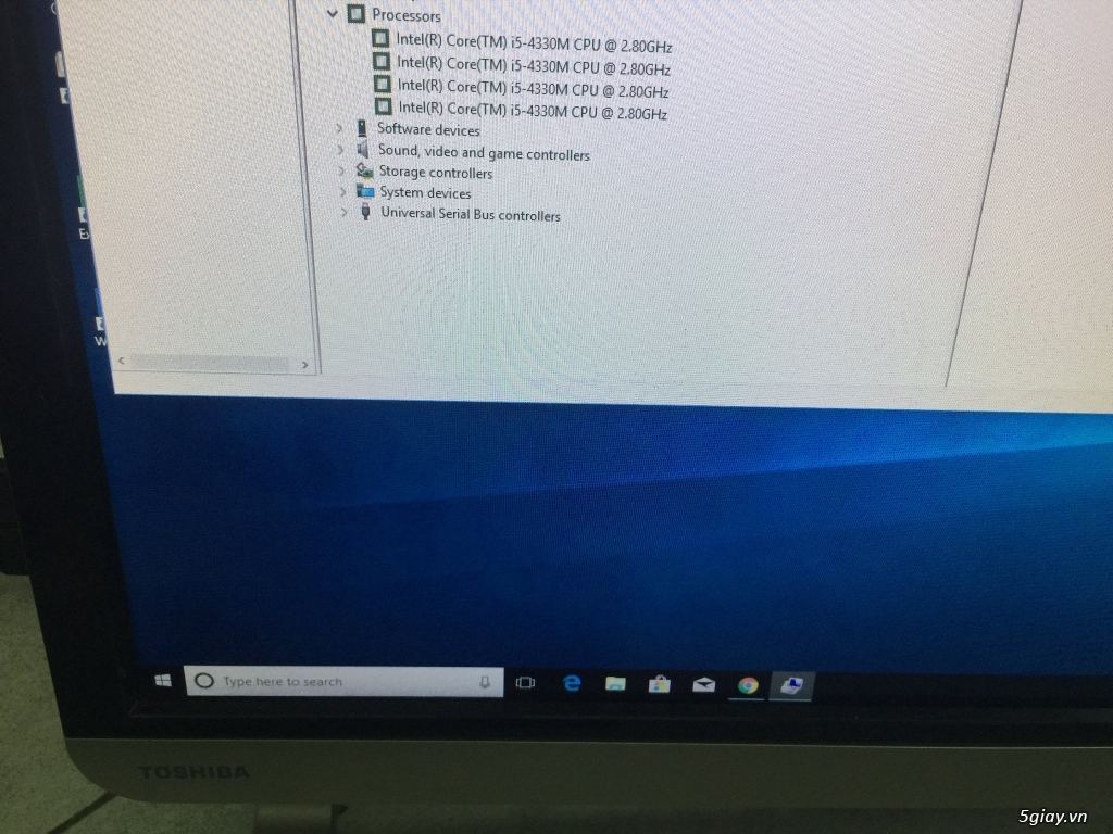 TOSHIBA REGZA PC D714 CORE I5/4G/3TB - 4