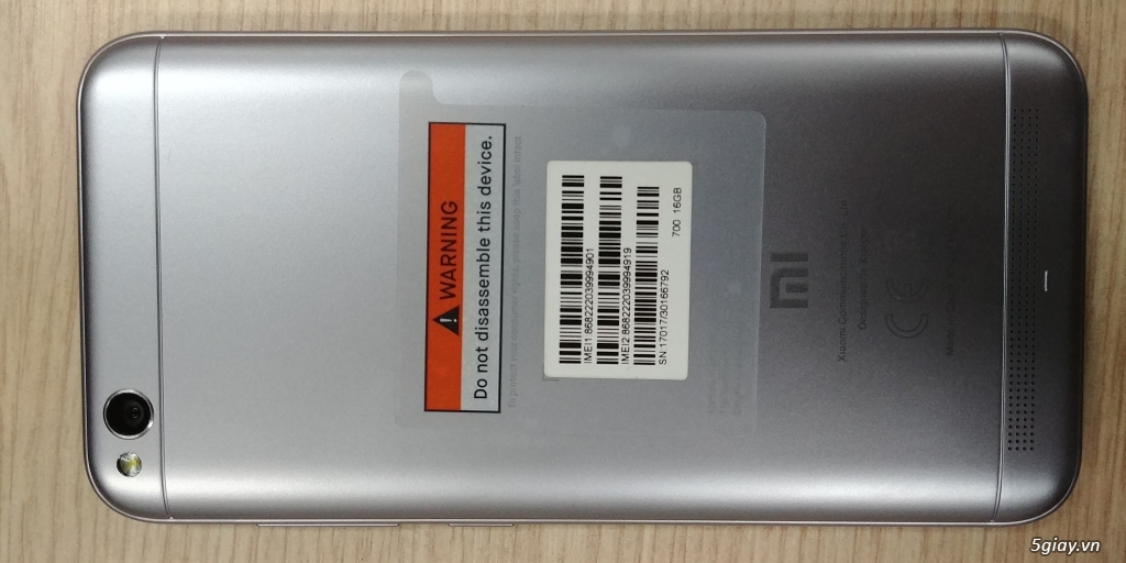 [Bán] Xiaomi Redmi 5A nhận hàn ngày 22/02 - 1