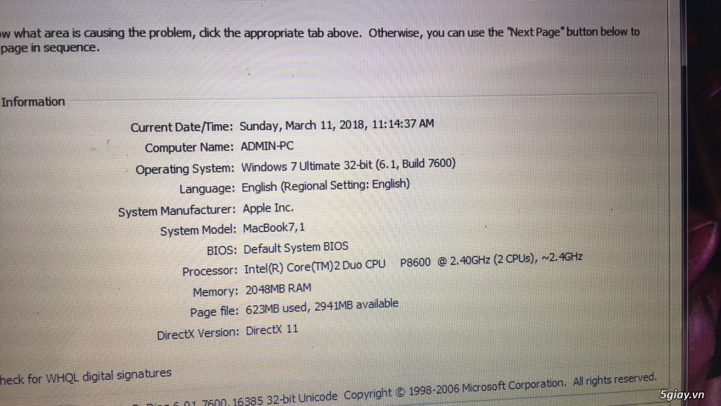 Macbook 2008 cpu coer 2 p8600 - 4