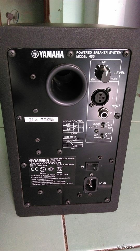 Bán cặp loa monitor yamaha HS5, like new !