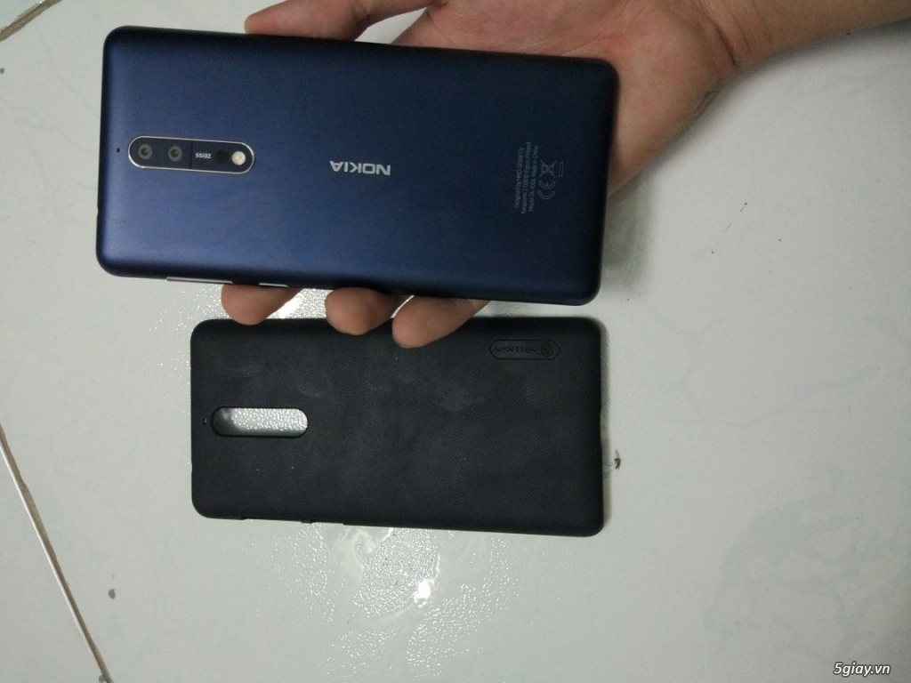Nokia 8 xanh nhám chính hãng fullbox
