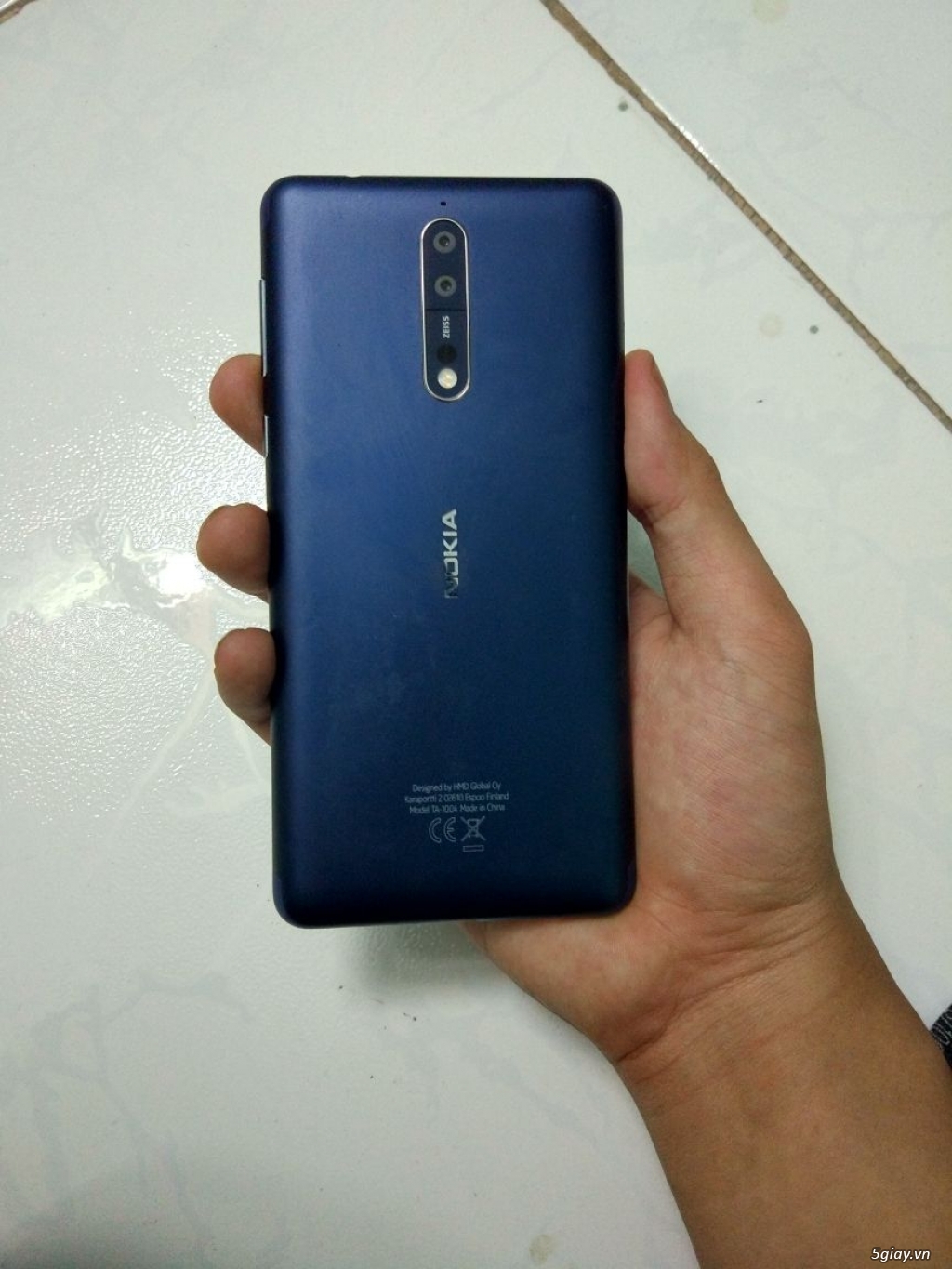 Nokia 8 xanh nhám chính hãng fullbox - 2