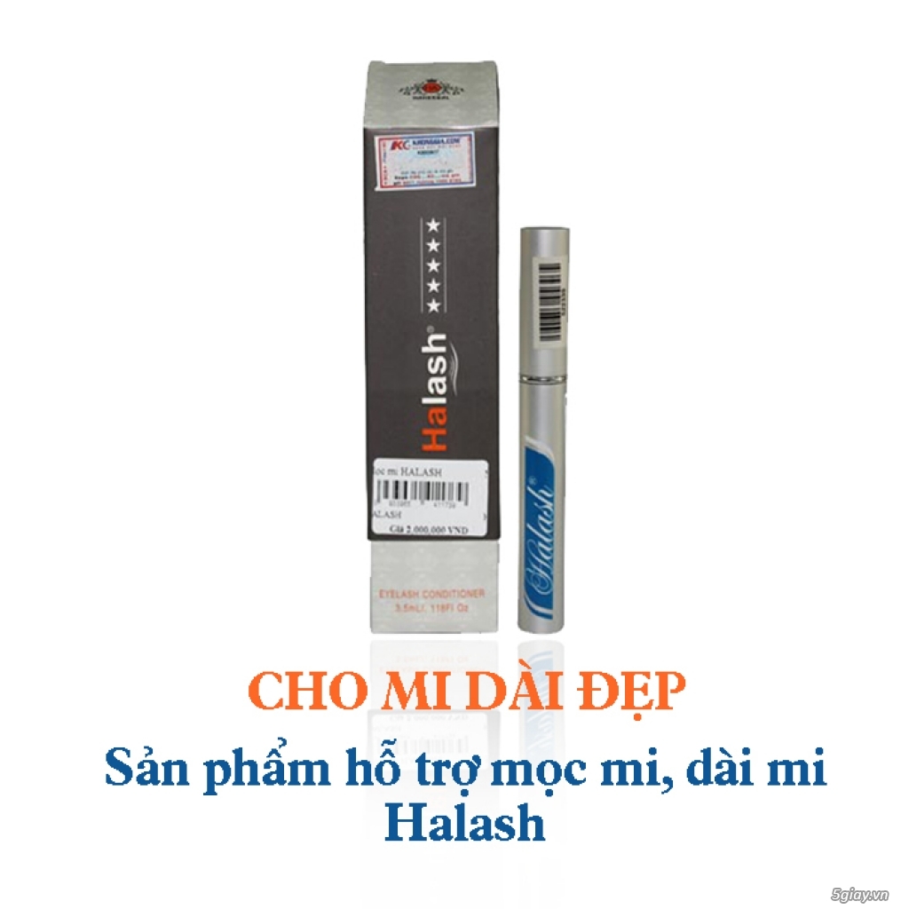 Sản phẩm hỗ trợ mọc mi, dài mi Halash - 1