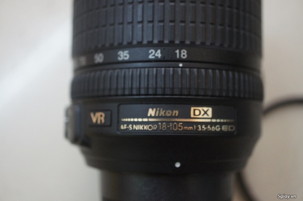 lens nikon 18-105mm f3.5-5.6G new 98% nguyên zin có bảo hành - 3