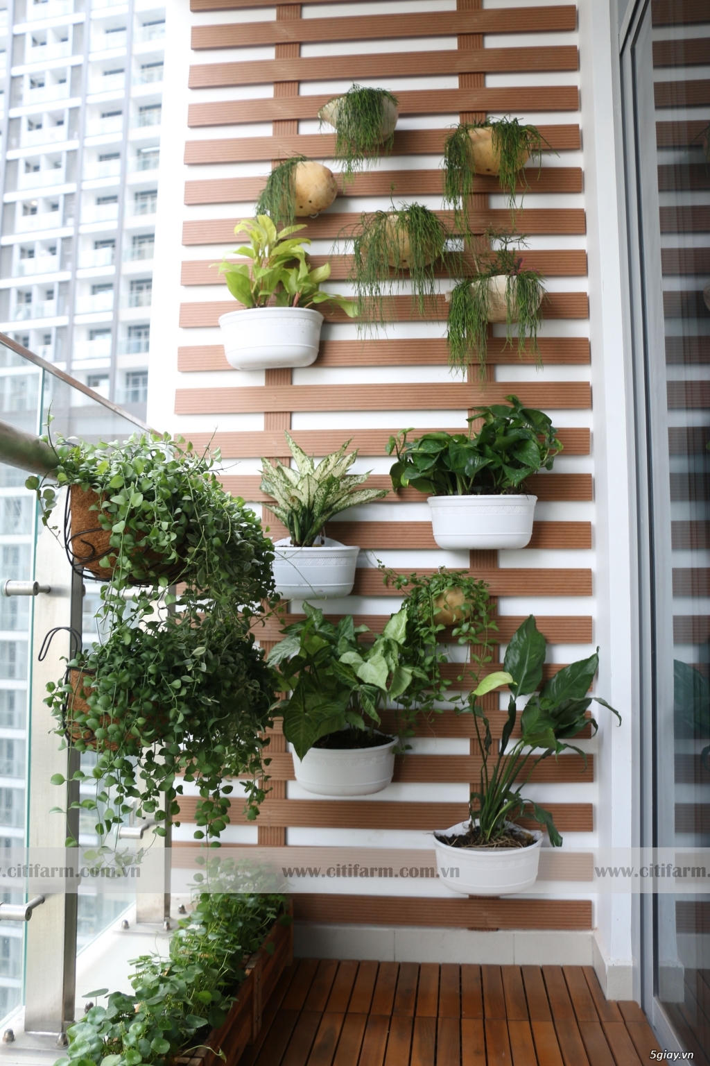 Trang trí ban công chung cư - 9
