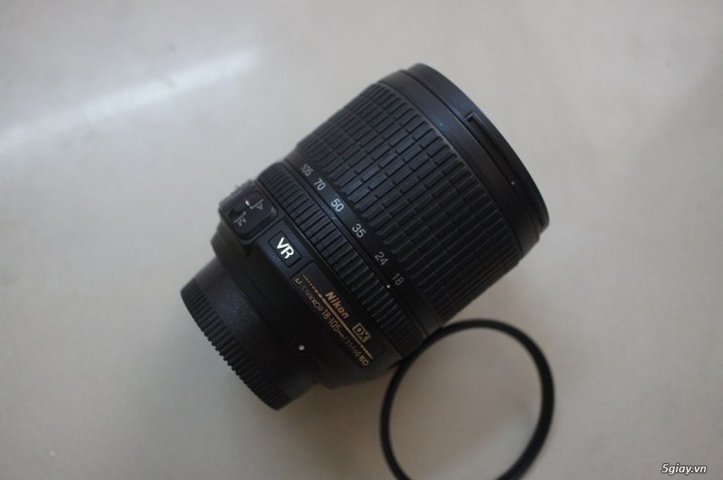 lens nikon 18-105mm f3.5-5.6G new 98% nguyên zin có bảo hành - 1