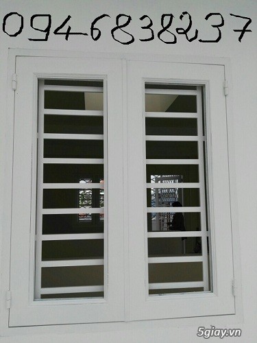 Cửa nhôm kính cường lực, thợ lắp cửa nhôm kính - 1