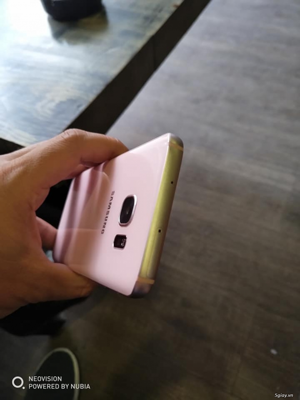 Samsung S7 Pink (màu hường nam tính) đẹp like new 99%. Bản Korea 2 sim - 9