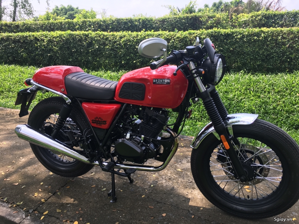 Cần bán BRIXTON 150i màu đỏ, bản đặt biệt - 4