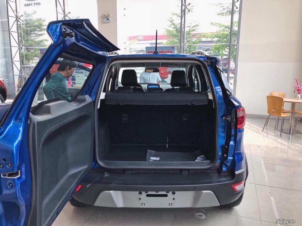 Bán ô tô Ford EcoSport 1.5 Titanium sản xuất năm 2018, màu xanh lam, g - 3