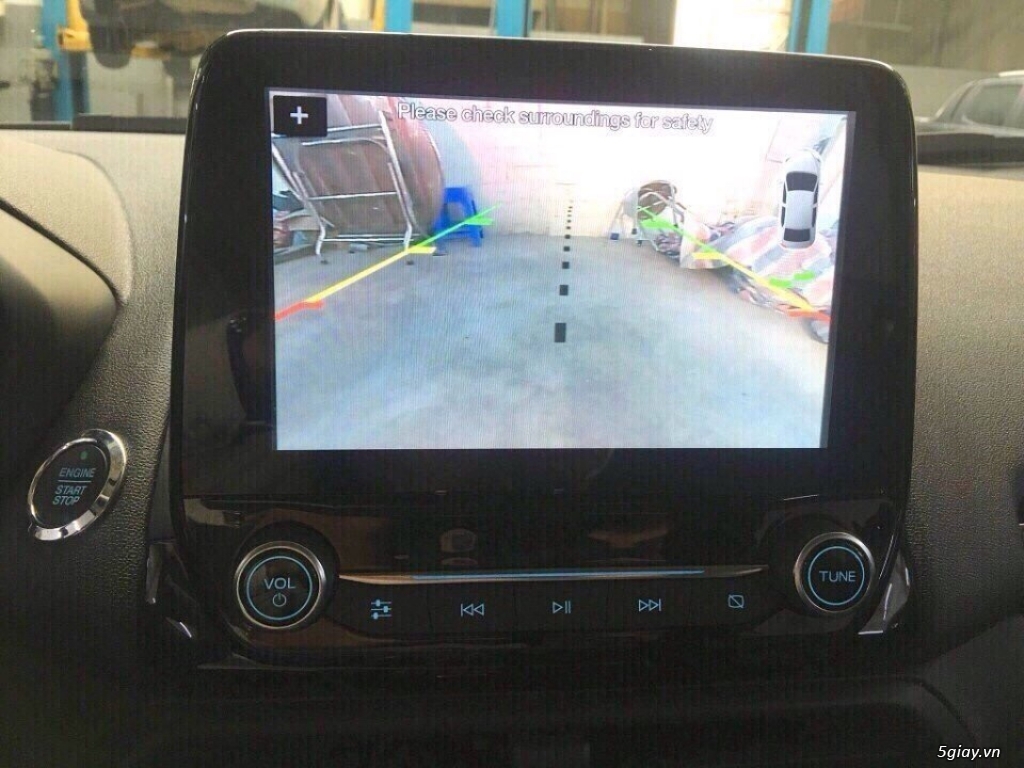 Bán ô tô Ford EcoSport 1.5 Titanium sản xuất năm 2018, màu xanh lam, g - 4