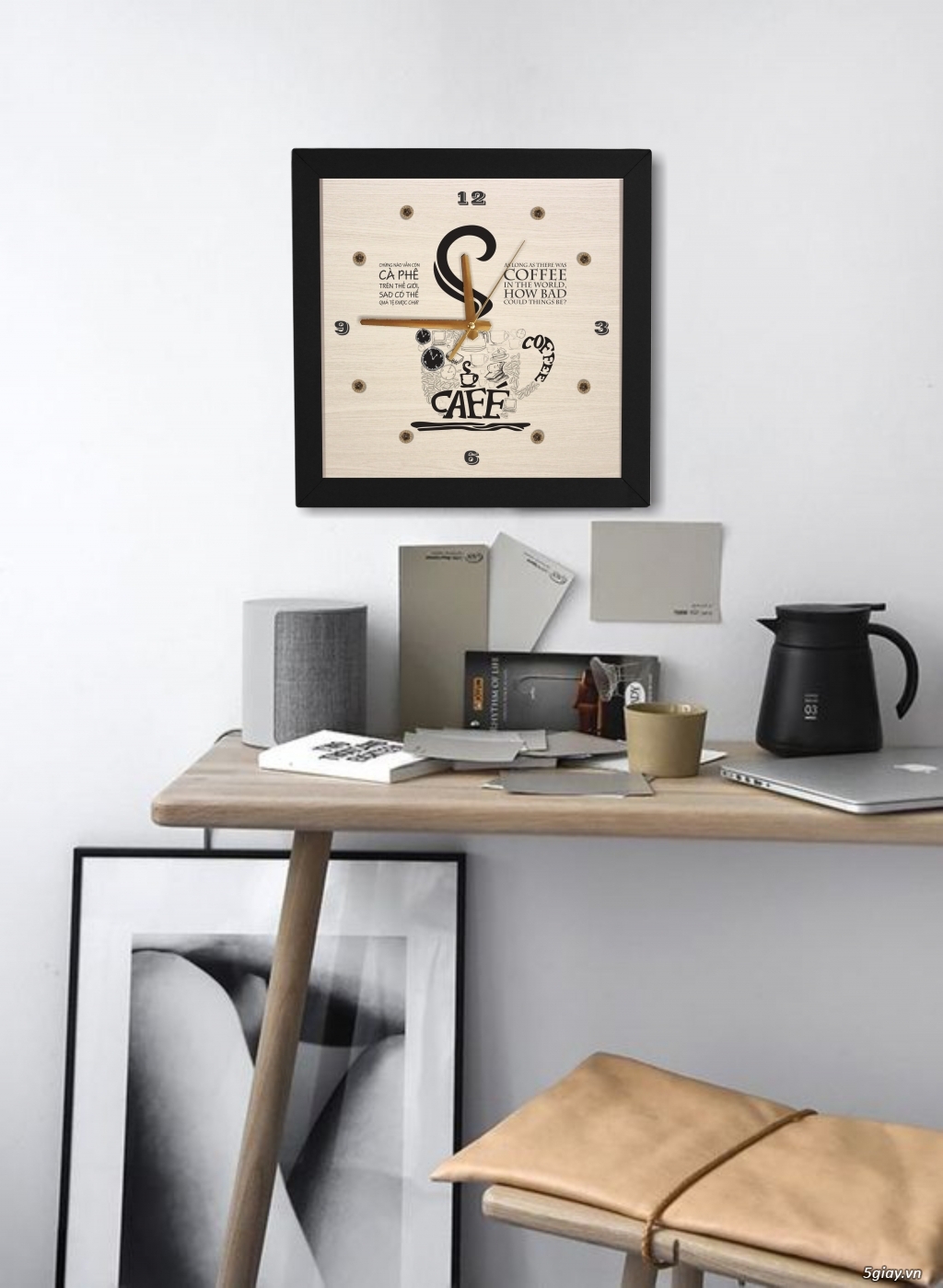 Tranh Đồng Hồ Thủ Công - Mỹ Nghệ Ahha Art Shop - 9