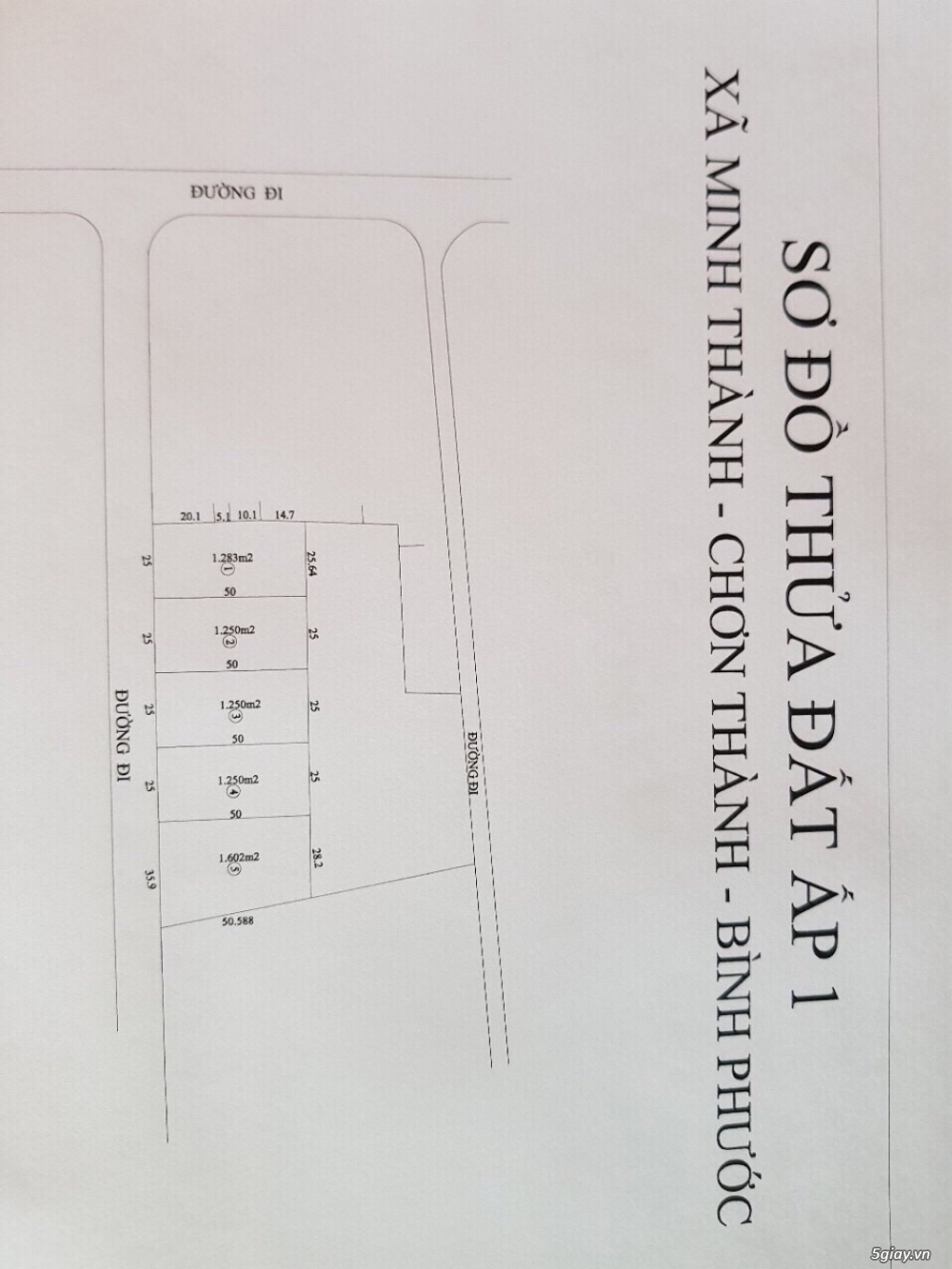 Đất nền Bình Phước cơ hội có 1 ko 2 - 2