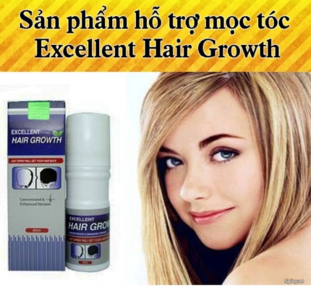 Sản phẩm hỗ trợ mọc tóc - Excellent Hair Growth (Dạng xịt) - 1