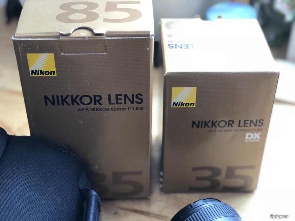Trọn bộ Nikon D5100 len kit và lens 85+35mm - 1