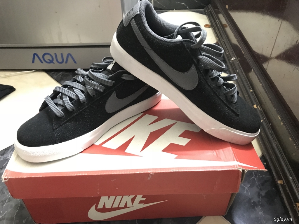 Nike Blazer low size 40 new màu đen cực dễ phối đồ - 1