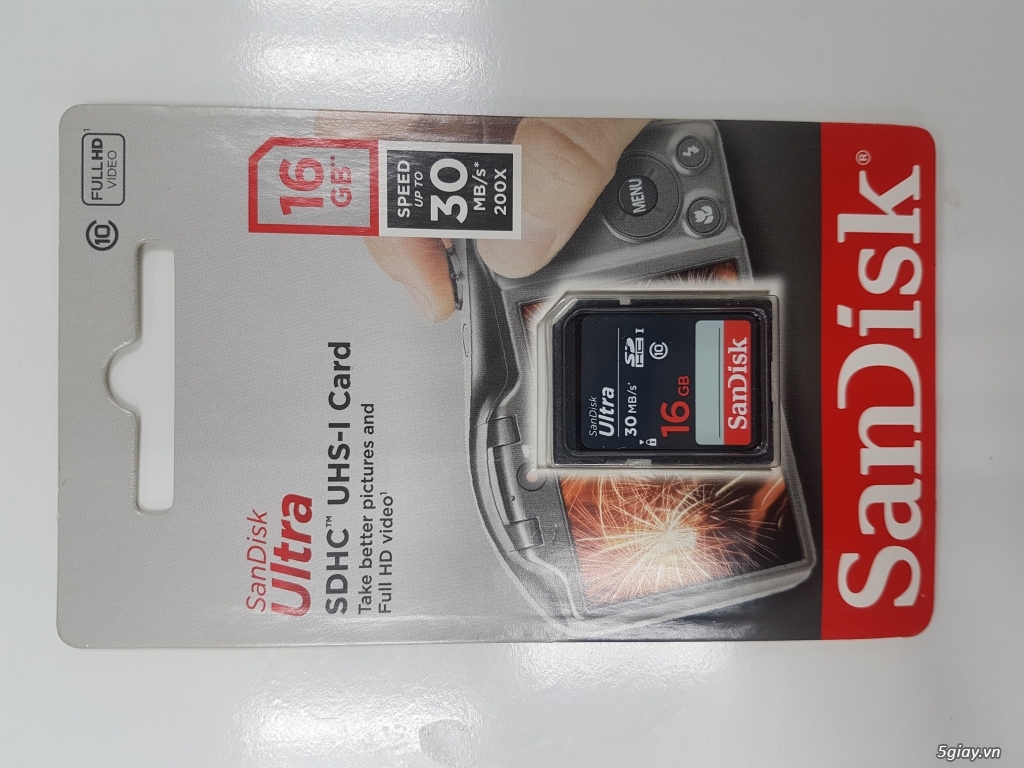 Cần bán: Thẻ nhớ máy ảnh Sony 8GB, Sandisk 16GB - 3