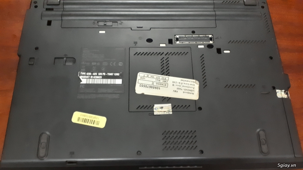 Cần bán: ThinkPad T420 (i5-2520M/DDR3 3GB/HDD 500G) - 2