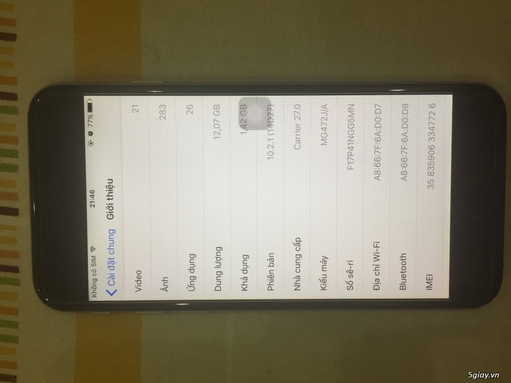 Iphone 6 lock 16gb nhật - 3