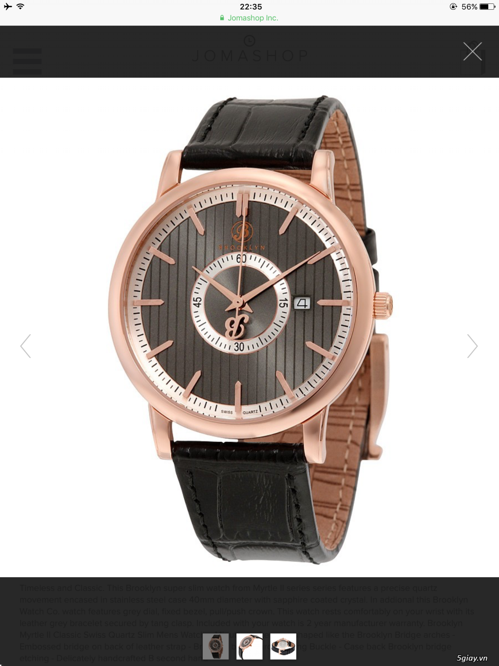 Swiss made, xách tay us - 6