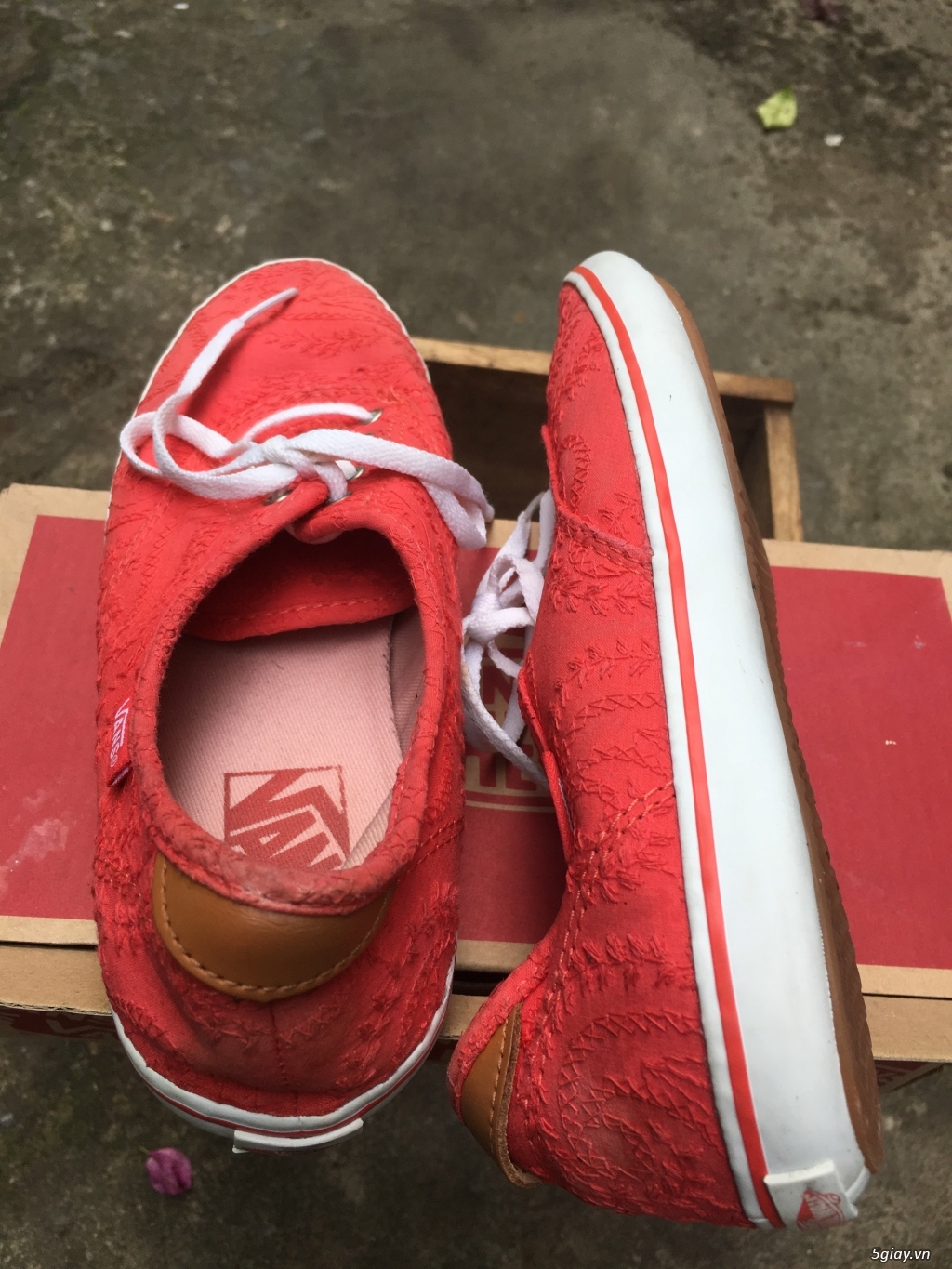 Giày Vans Huntley nữ size 6.5us - 1