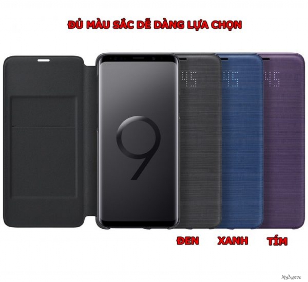 Bao da S9 Led View Plus chính hãng Samsung - 1