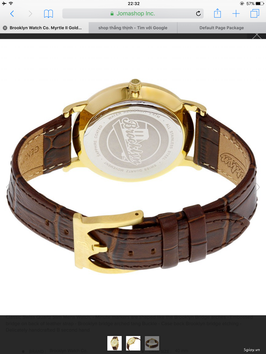 Swiss made, xách tay us - 2