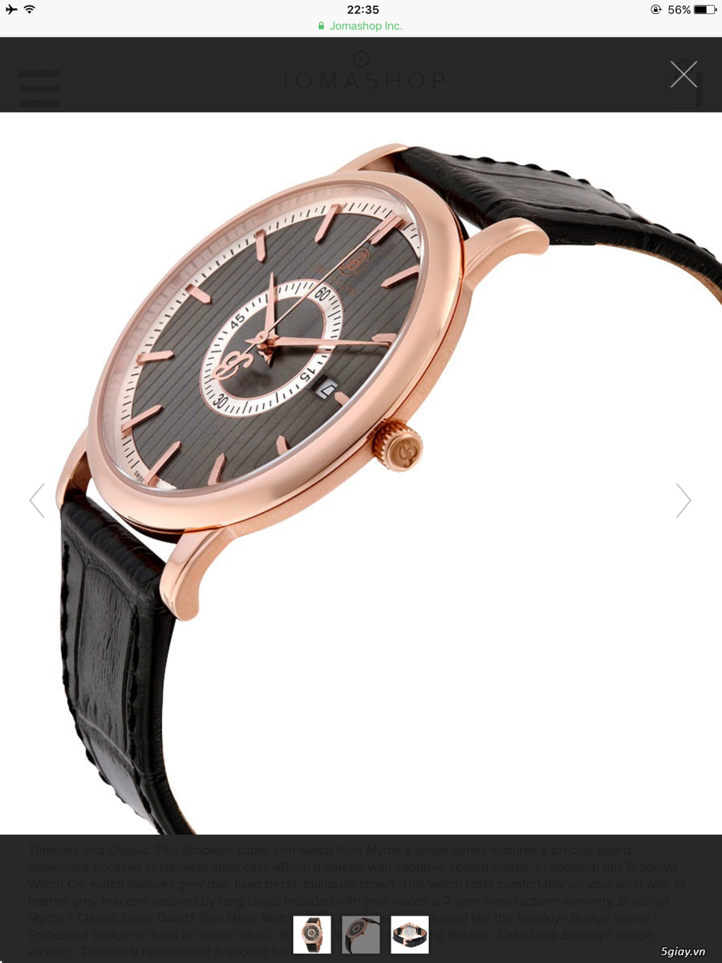 Swiss made, xách tay us - 5